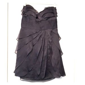 Grey tiered Party Dress